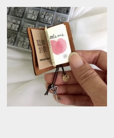 My Tiny Little Memory Keeper - Mini Thumbprint Book.