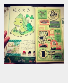 旅かえる
