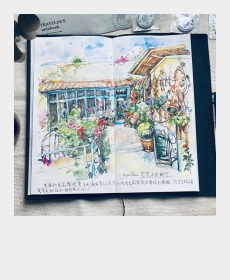 Brunch shop with yard