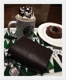 ストラップをつけました