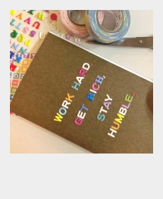 My decorated refills and Craft Folder