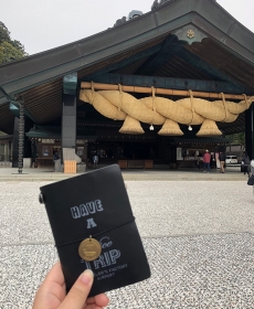 島根出雲大社とHave a nice trip です。