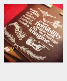 Stamps decoration on TN