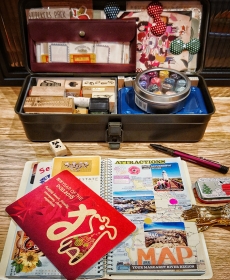 First time Using Pan Am Spiral Ring Pocket Notebook