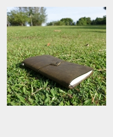 morning sunbathing with Olive TRAVELER&#039;S notebook
