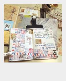Stamps collection.