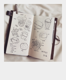My drawing sketchbook