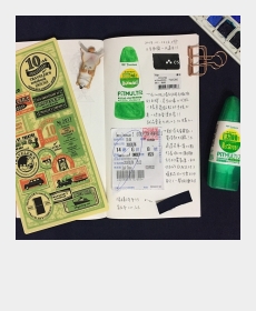 White Glue &amp; Traveler&#039;s notebook