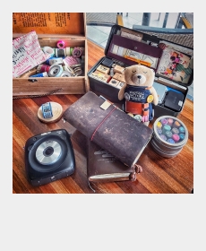 Beautiful Day with my Traveler&#039;s Notebook and Friend  ^_^