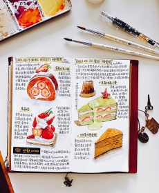 美味しいケーキノート