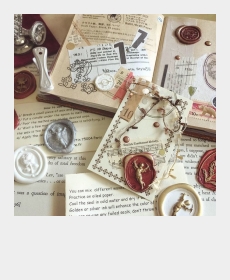 Wax seal.