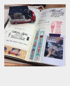 Mister Softee x Traveler&#039;s Notebook
