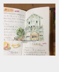 Paint my travel. It&rsquo;s famous building.