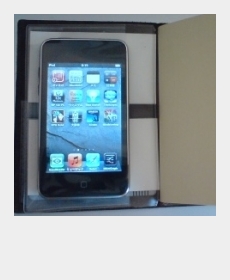 iPod Touchを入れて