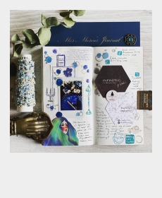 Enjoying the lovely blue