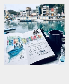 カラフルな家