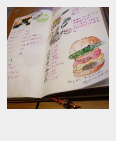 透明水彩と水筆でイラストを楽しんでいます。