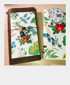 將到北海道六花亭的紙袋拿來包TN,意外的搭