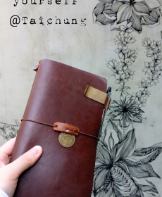 Discovering Taichung city with my traveler&#039;s notebook.