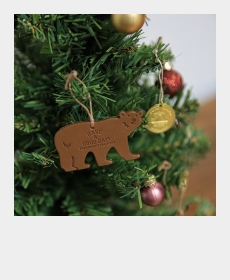 A Christmas tree -travelers notebook