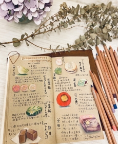 「私たちはどうかしている」和菓子手繪