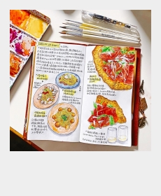 イタリア料理のノート
