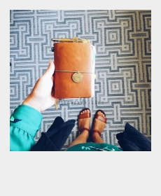 Everywhere I travel to, my Traveler&#039;s Notebook come with.