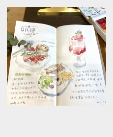 Paint my life. I love brunch and draw them.