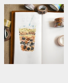 Favorite drink on my favorite TRAVELER&#039;S notebook
