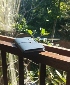 My Bali Trip with my traveler&#039;s notebook (blue edition).