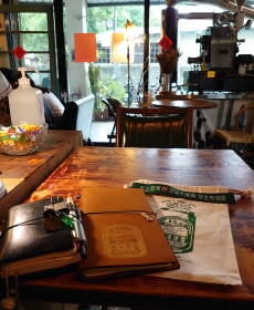 很久沒有走進咖啡店，坐下來悠閒地喝咖啡了～