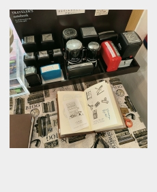 STAMP CARAVAN in TPL-stationery, Taichung.
