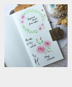 Practice watercolor using TN refill