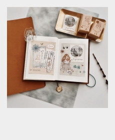 Travel in a book.