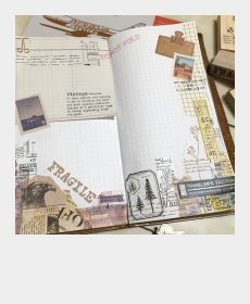 Vintage style collage.