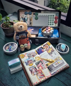 Fill up my Japan Memories into word and photo inside my TN