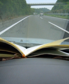 走行中の愛車からパチリ