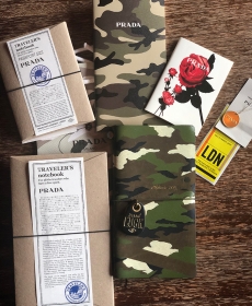 TRAVELER&#039;S notebook x Prada serious .