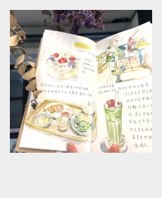 paint my life. My mon&#039;s birthday.
