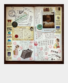 My dream spread of going to Kyoto TRAVELER&#039;S FACTORY