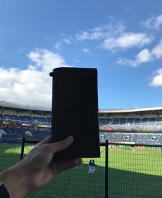 大好きな千葉ロッテマリーンズの試合にトラベラーズノート