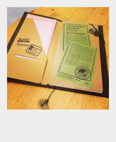 I just got my 1st traveler&#039;s notebook.