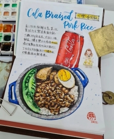 Homecook Coca-Cola Braised Pork Rice. It&#039;s super duper yummy