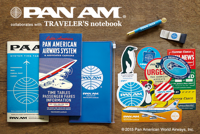 PAN AM x TRAVELER'S notebook / パンナム x トラベラーズノート 