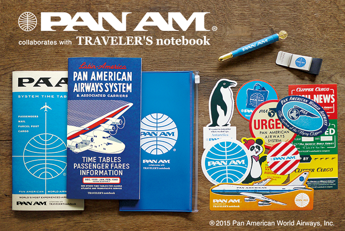 PAN AM x TRAVELER'S notebook / パンナム x トラベラーズノート