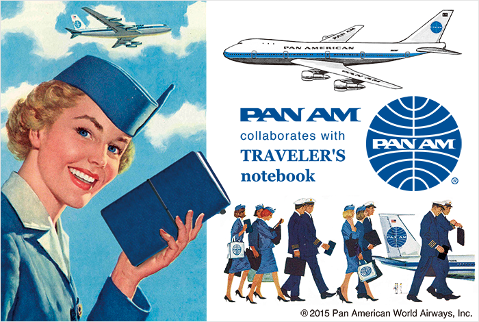 PAN AM x TRAVELER'S notebook / パンナム x トラベラーズノート