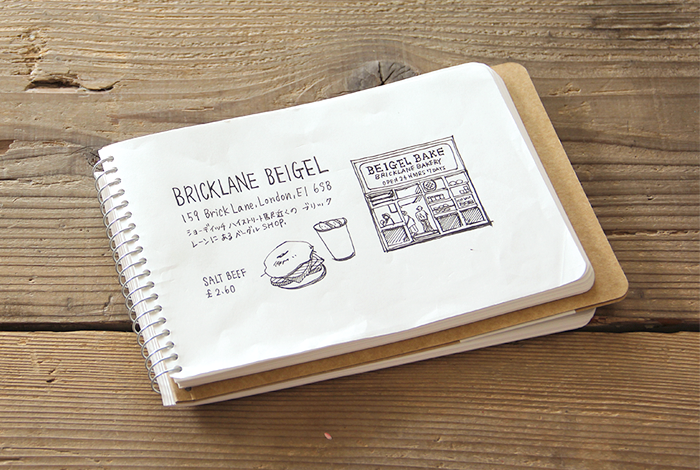 Spiral Ring Notebook Polar Bear 北国シロクマ Traveler S Company