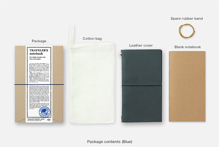 TRAVELER'S notebook Regular Size Blue / トラベラーズノート TRAVELER'S notebook Regular Size Blue / トラベラーズノート