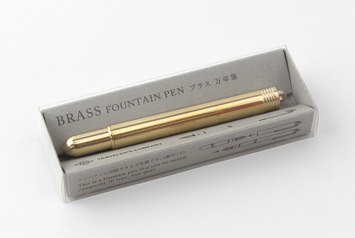 BRASS FOUTAIN PEN ブラス万年筆 黒