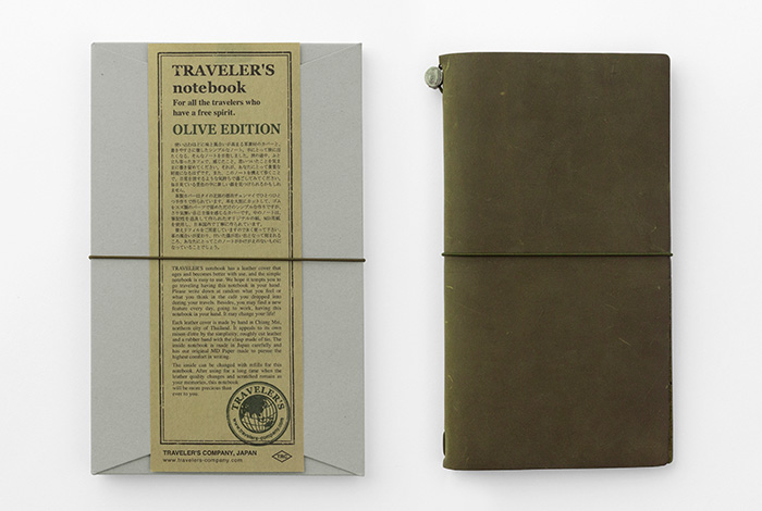 TRAVELER'S notebook OLIVE EDITION / トラベラーズノート オリーブ 
